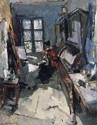 Konstantin Korovin In the room oil on canvas